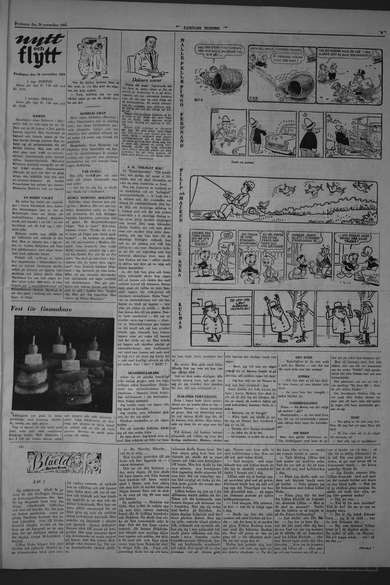 Laholms Tidning Fredag 20 november 1964, sida 7