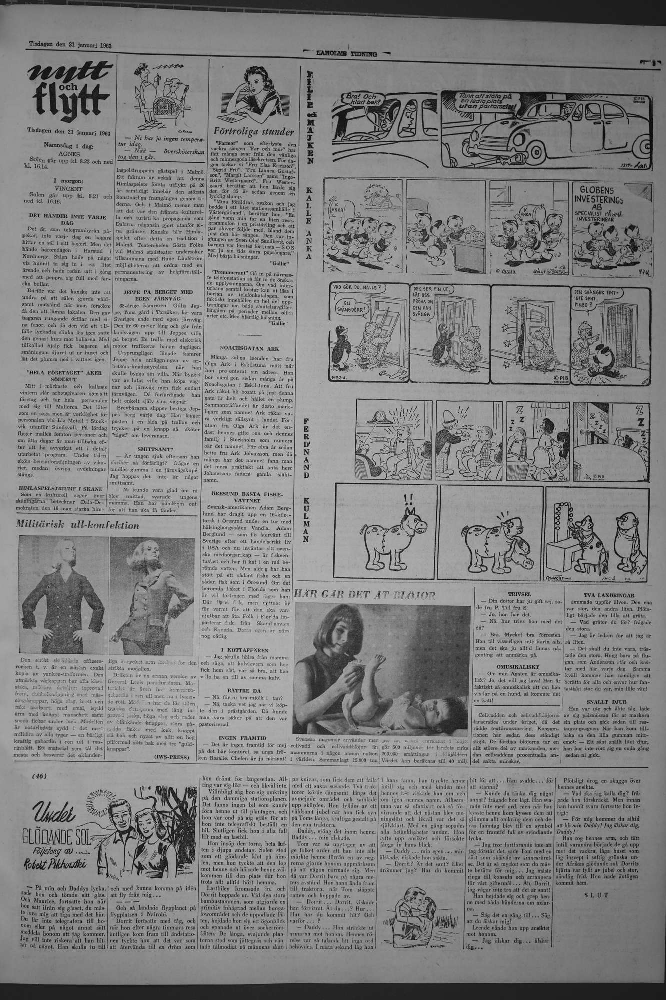 Laholms Tidning Tisdag 21 januari 1964, sida 5