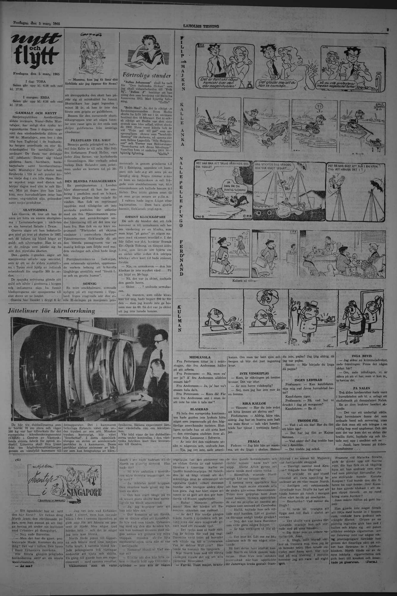 Laholms Tidning Fredag 5 mars 1965, sida 5
