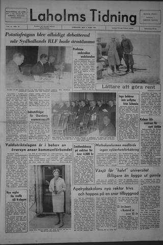Förstasidan, Lördag 6 mars 1965