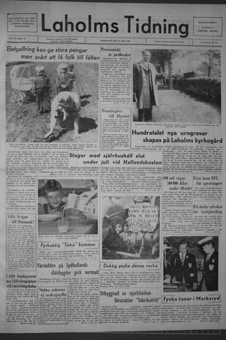 Förstasidan, Lördag 23 maj 1964