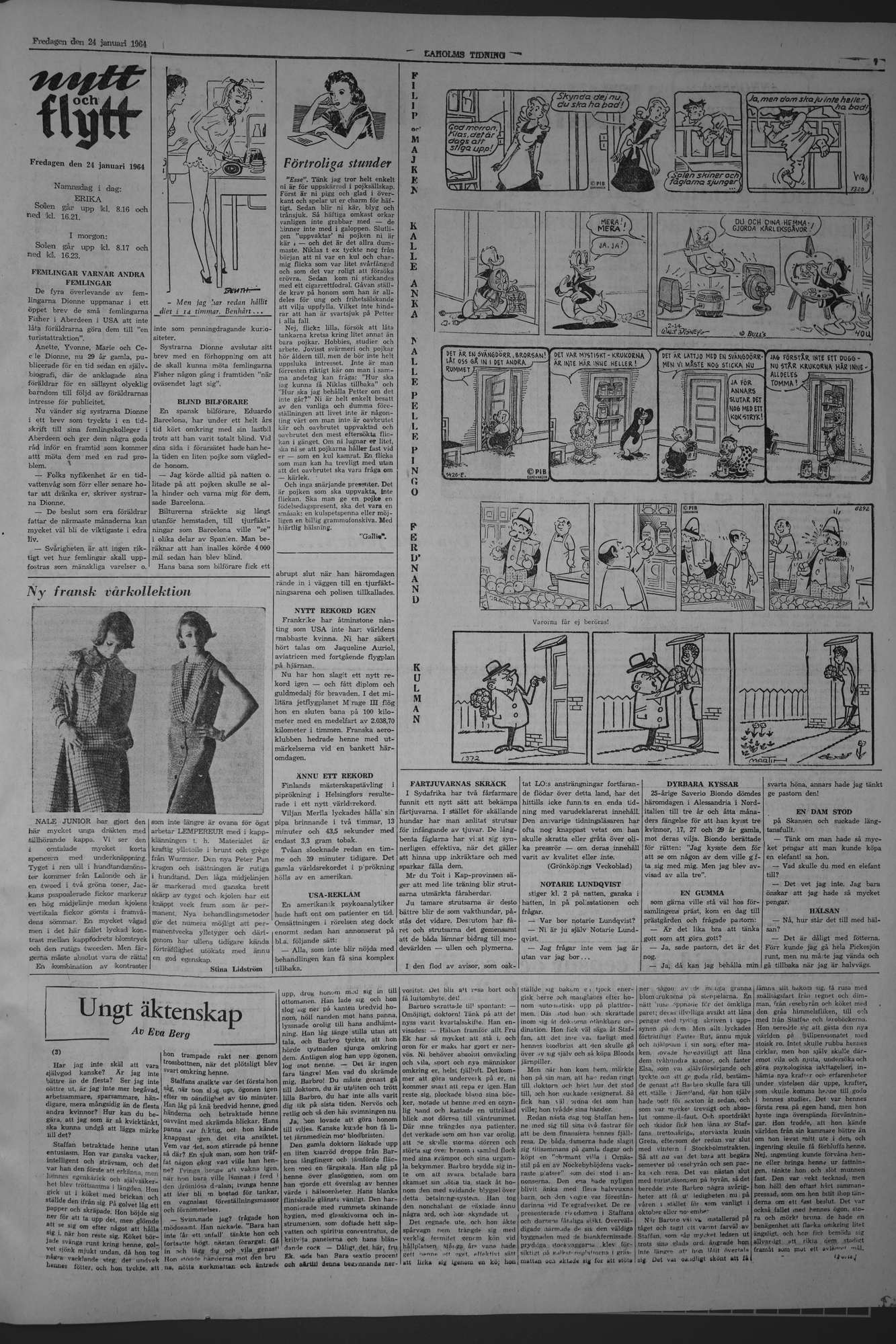 Laholms Tidning Fredag 24 januari 1964, sida 7