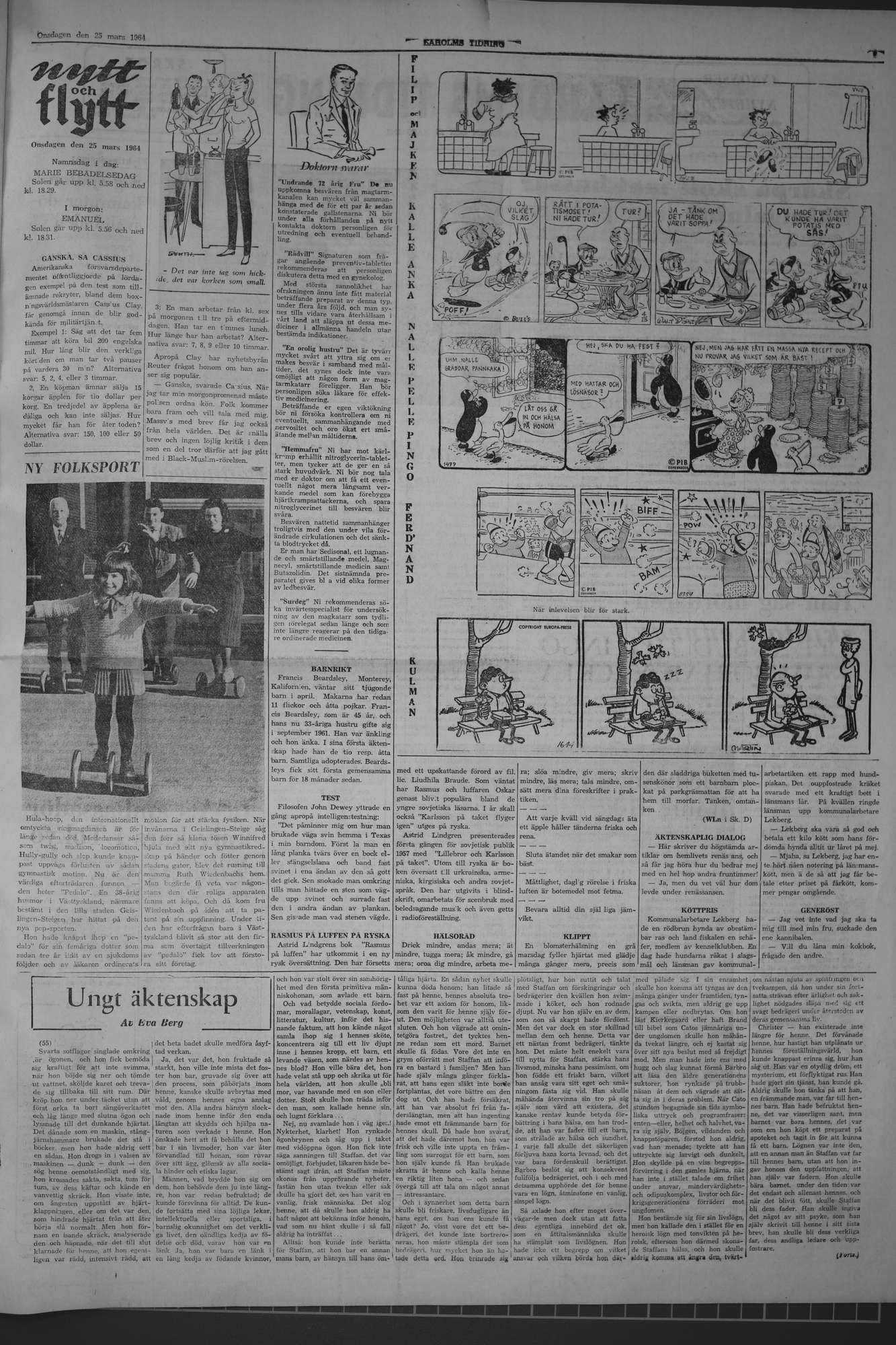 Laholms Tidning Onsdag 25 mars 1964, sida 7