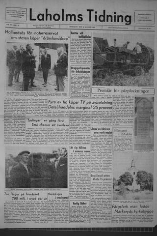 Förstasidan, Onsdag 26 augusti 1964