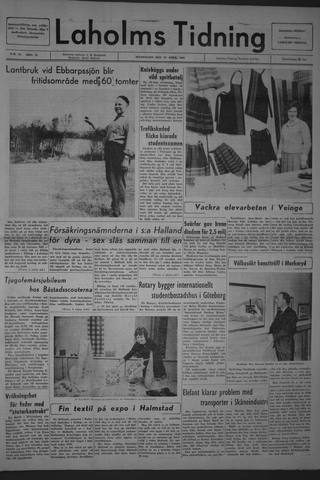 Förstasidan, Måndag 27 april 1964