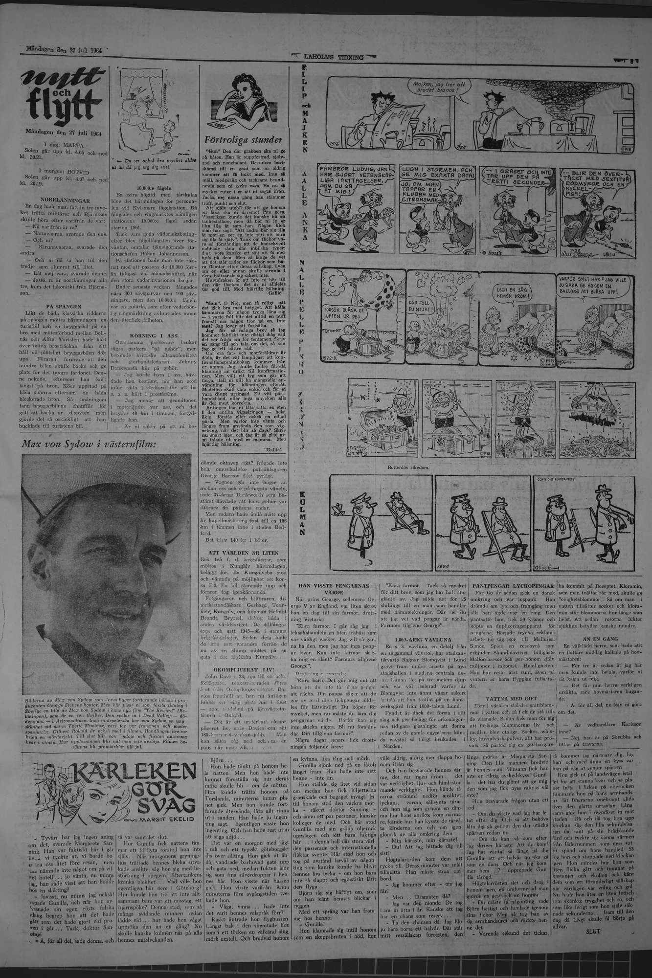 Laholms Tidning Måndag 27 juli 1964, sida 5