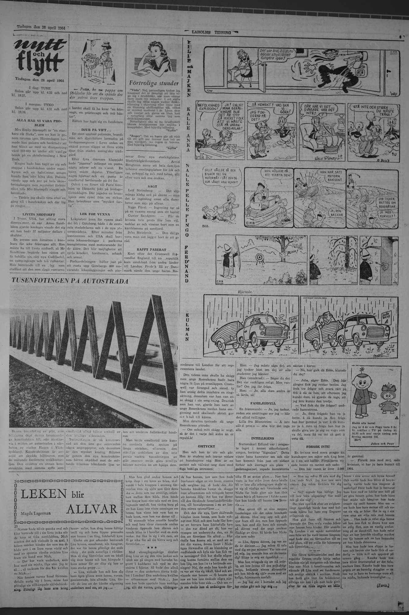 Laholms Tidning Tisdag 28 april 1964, sida 5