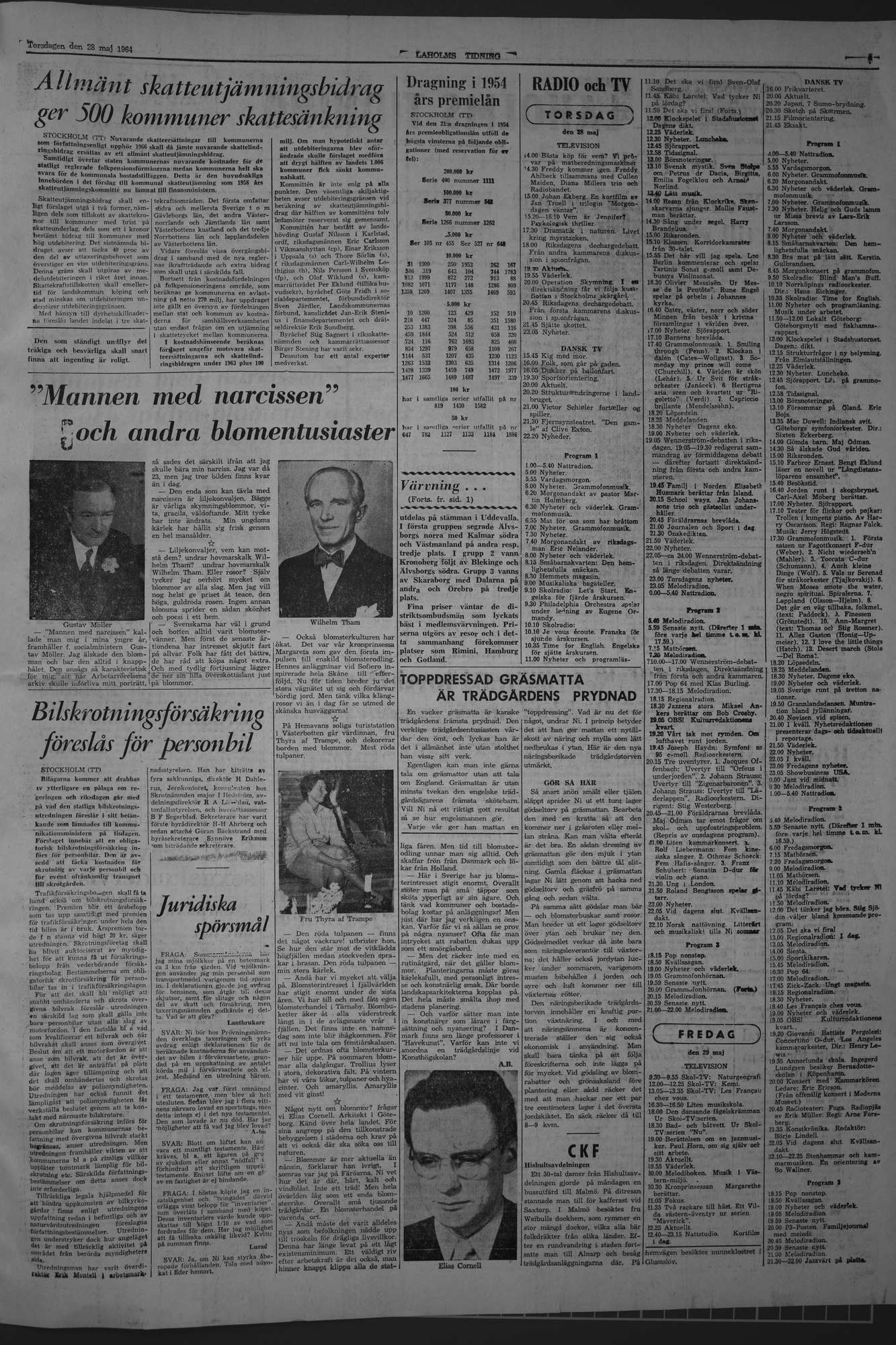 Laholms Tidning Torsdag 28 maj 1964, sida 7