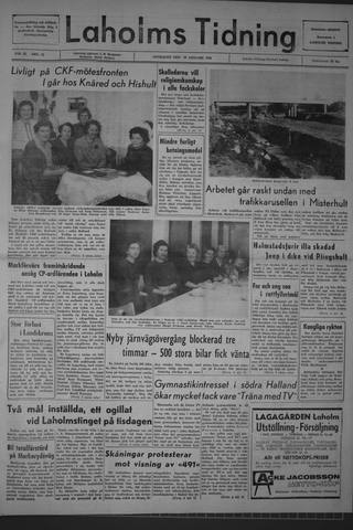 Förstasidan, Onsdag 29 januari 1964