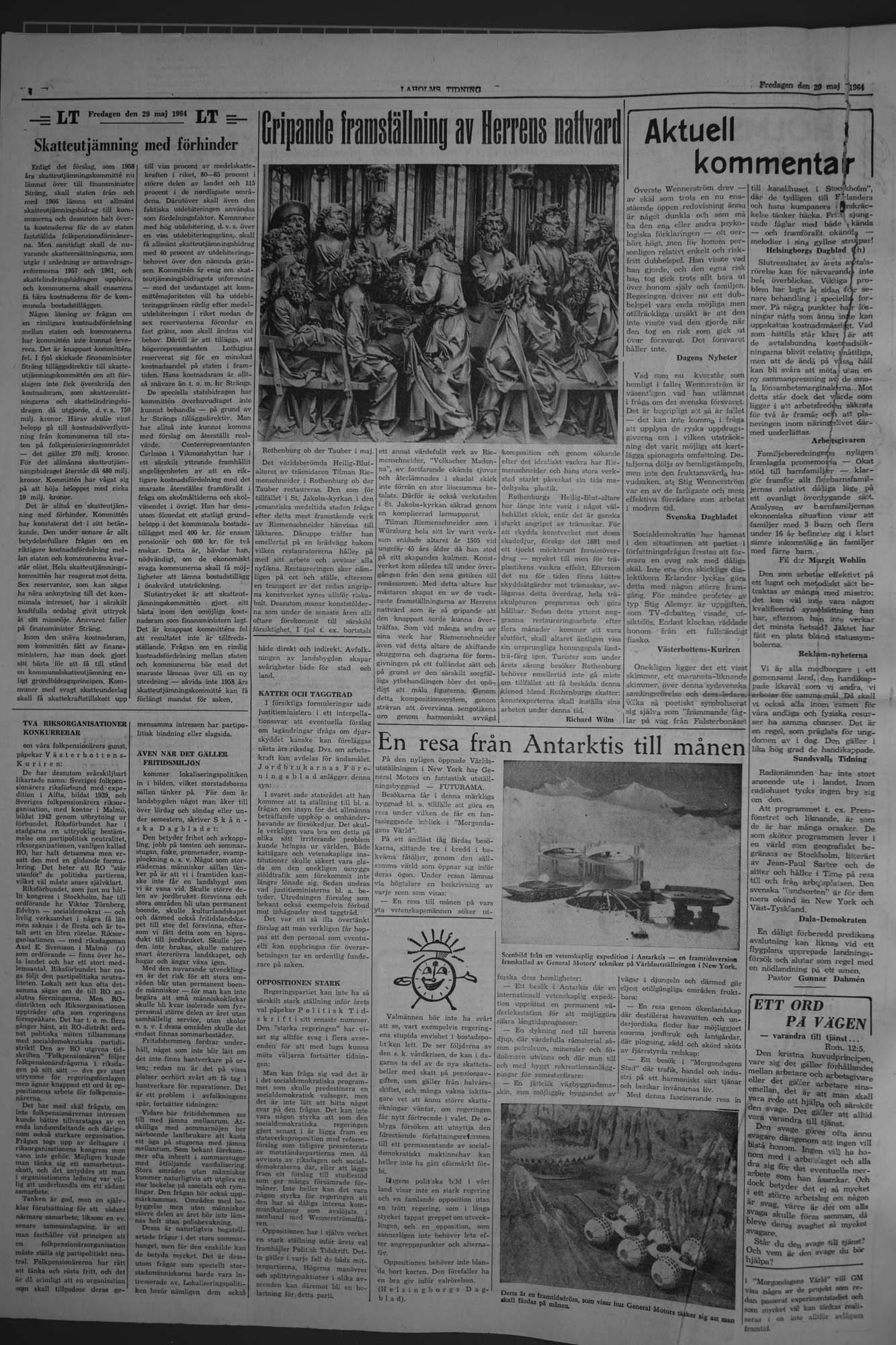 Laholms Tidning Fredag 29 maj 1964, sida 4