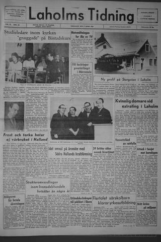 Förstasidan, Fredag 3 april 1964