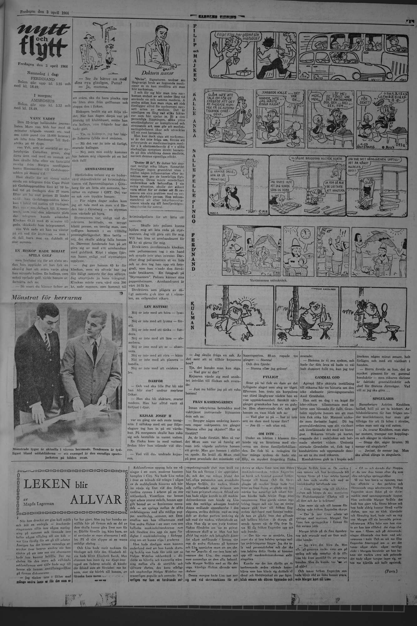 Laholms Tidning Fredag 3 april 1964, sida 5