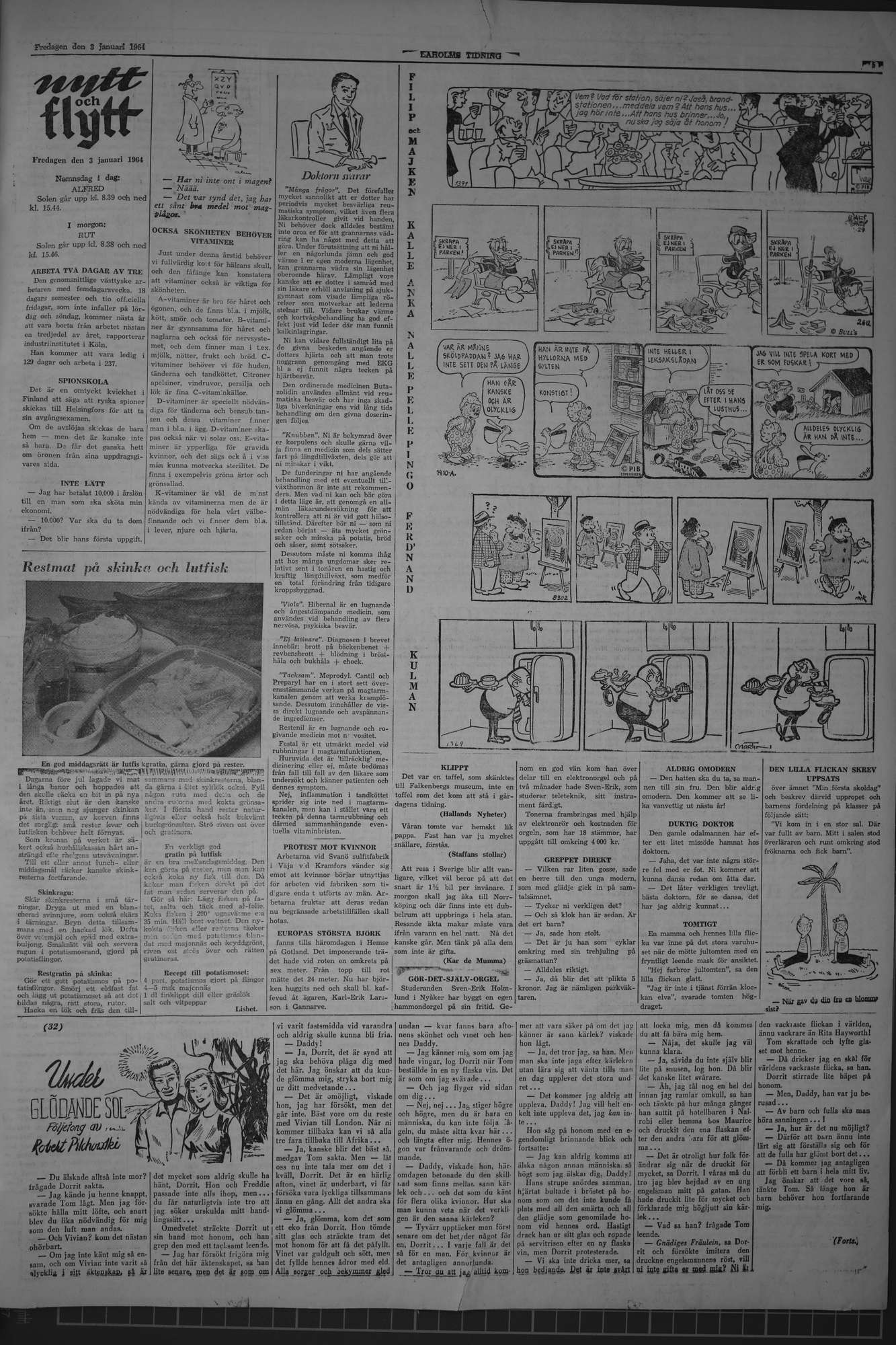 Laholms Tidning Fredag 3 januari 1964, sida 5