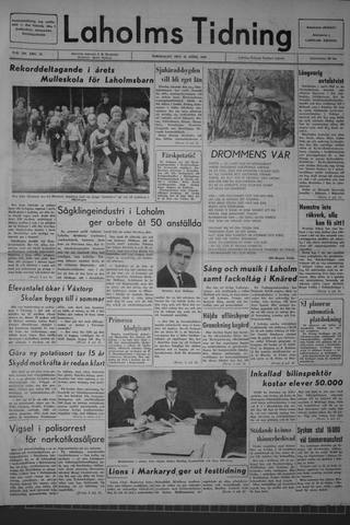 Förstasidan, Torsdag 30 april 1964