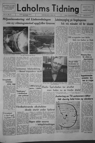 Förstasidan, Onsdag 17 mars 1965