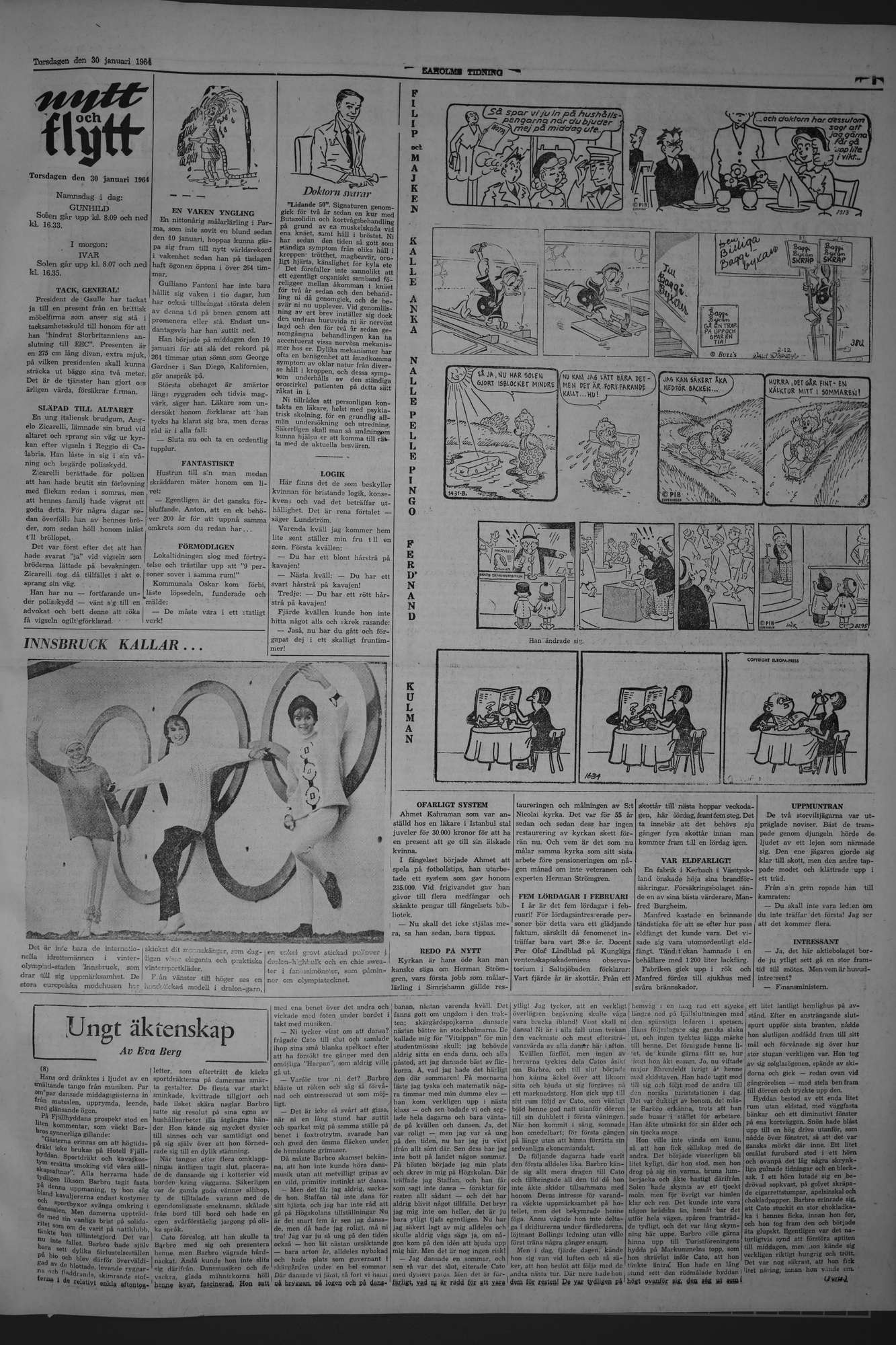 Laholms Tidning Torsdag 30 januari 1964, sida 5