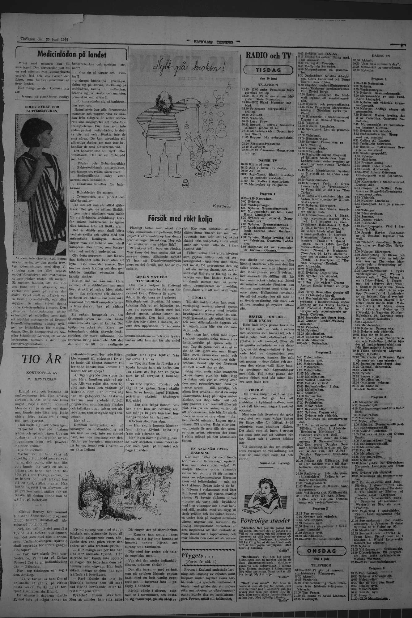 Laholms Tidning Tisdag 30 juni 1964, sida 7