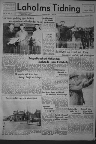 Förstasidan, Måndag 4 maj 1964