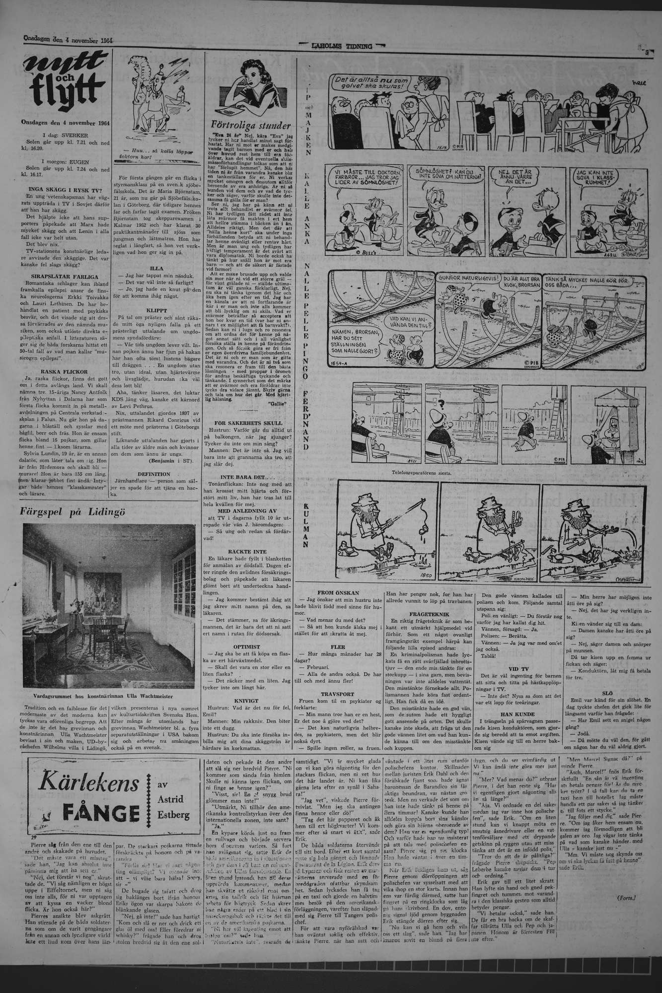 Laholms Tidning Onsdag 4 november 1964, sida 5