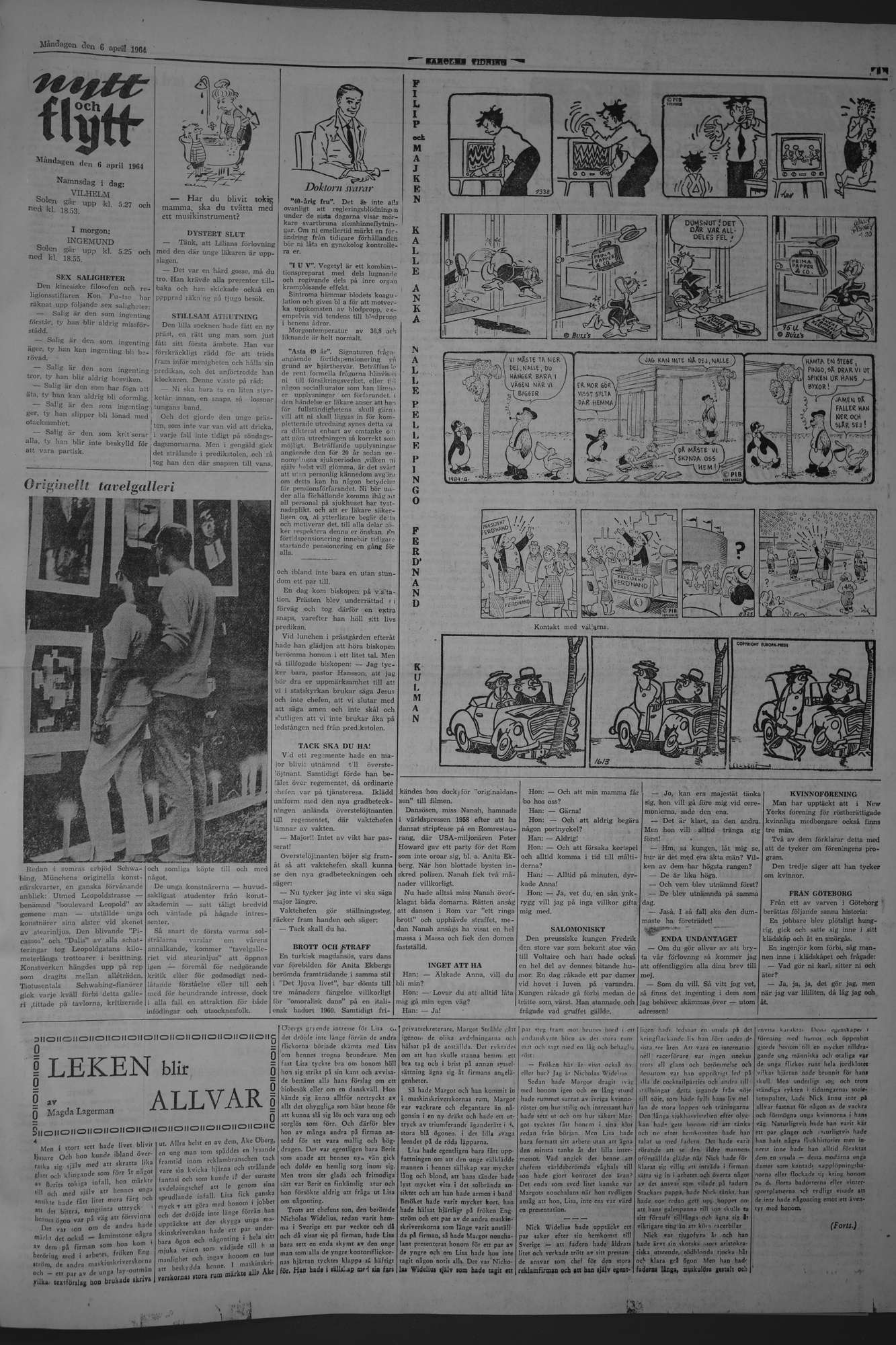 Laholms Tidning Måndag 6 april 1964, sida 5