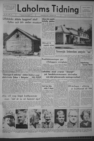Förstasidan, Torsdag 6 augusti 1964