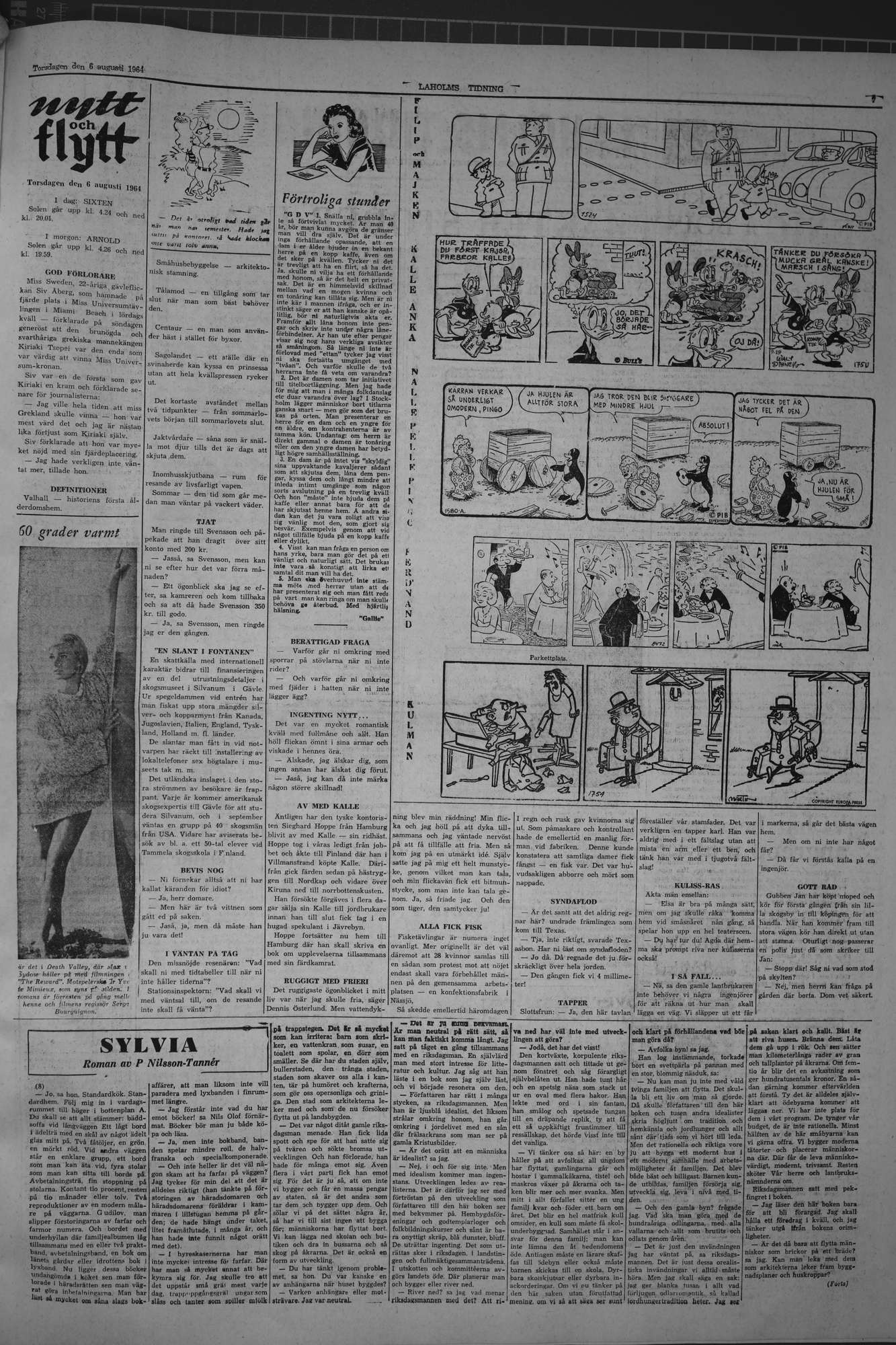 Laholms Tidning Torsdag 6 augusti 1964, sida 7