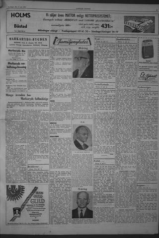 Förstasidan, Onsdag 6 maj 1964