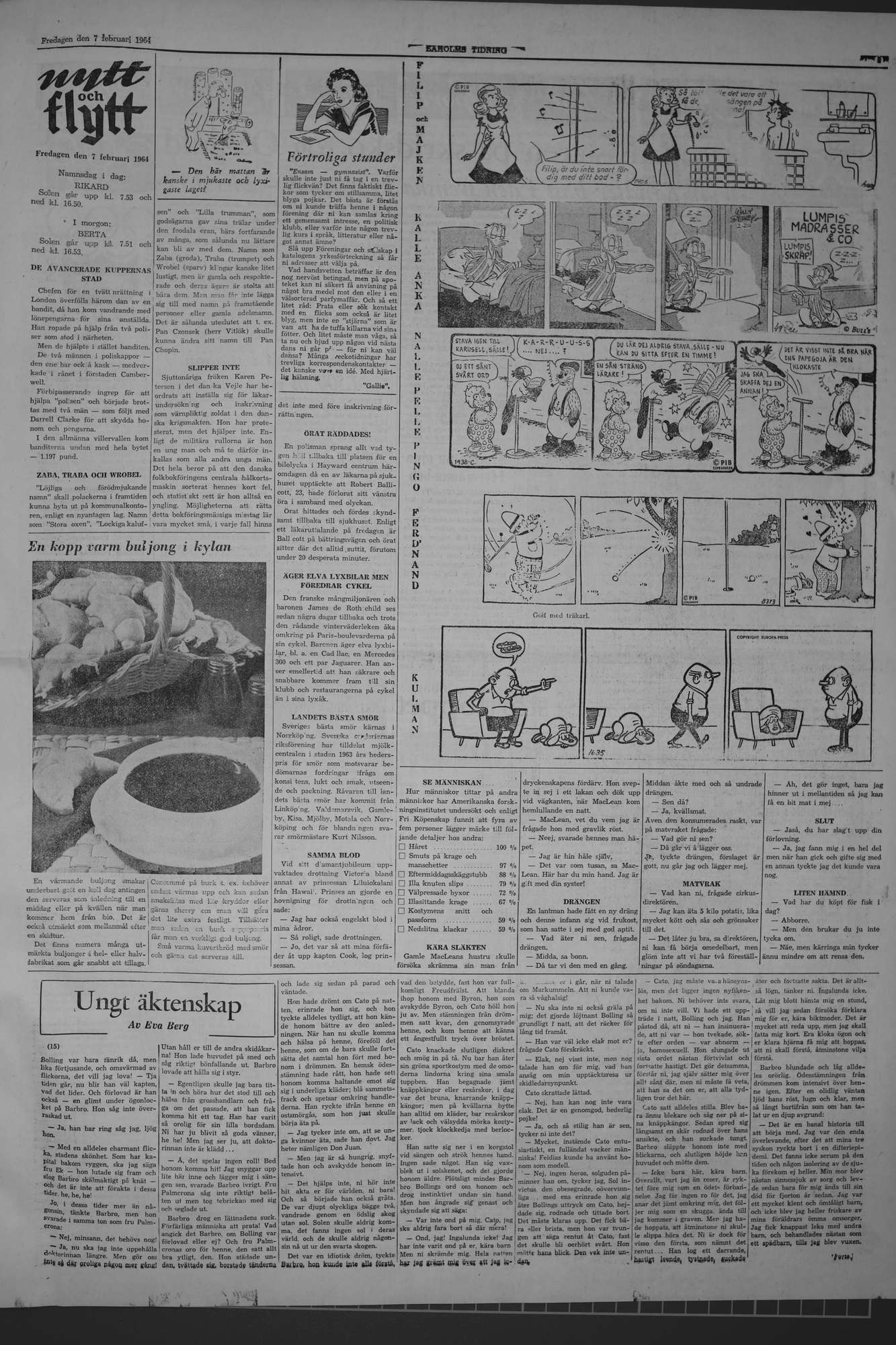 Laholms Tidning Fredag 7 februari 1964, sida 5