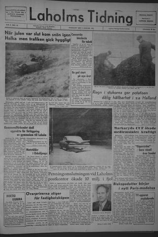 Förstasidan, Onsdag 8 januari 1964
