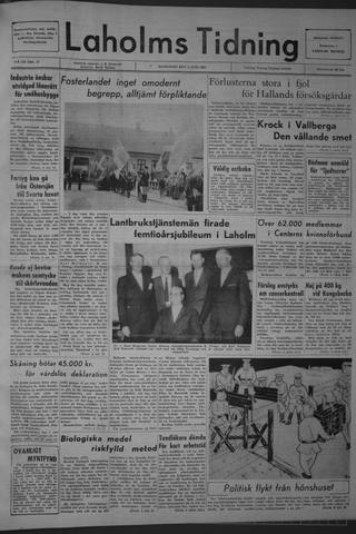 Förstasidan, Måndag 8 juni 1964