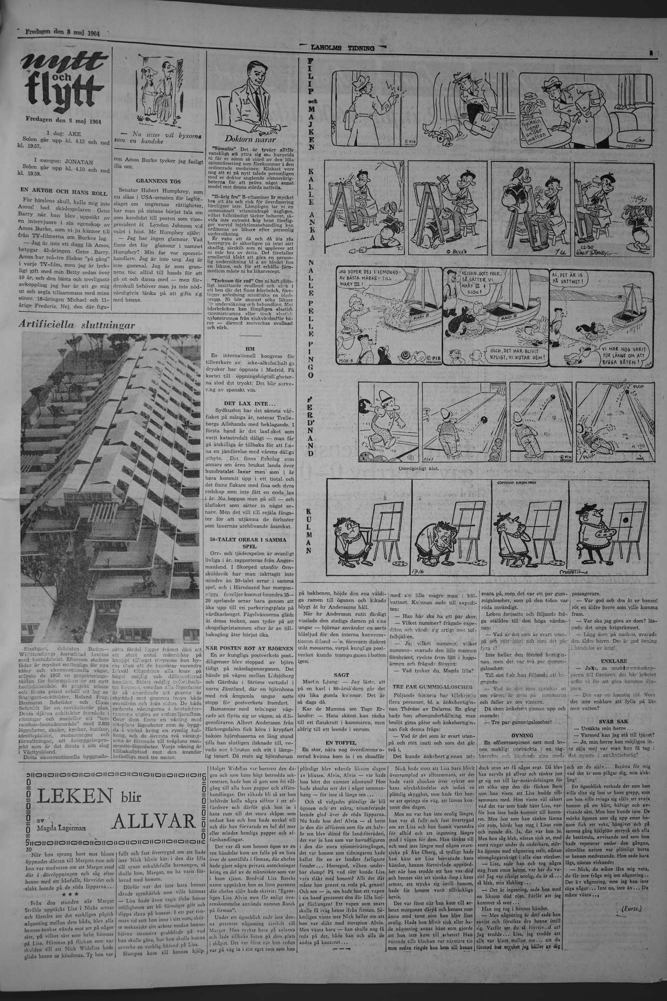 Laholms Tidning Fredag 8 maj 1964, sida 5