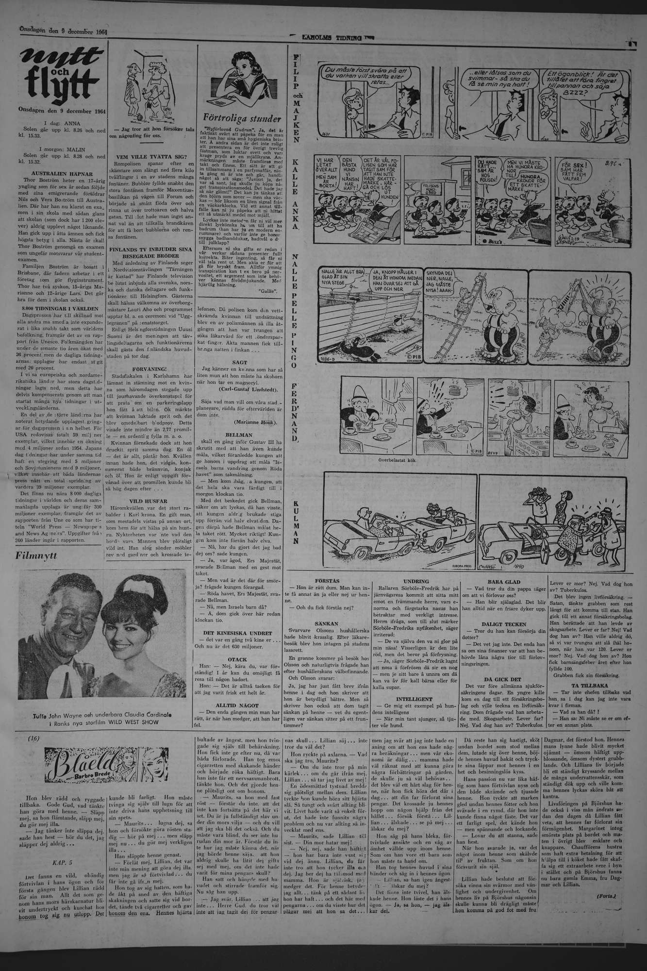 Laholms Tidning Onsdag 9 december 1964, sida 5