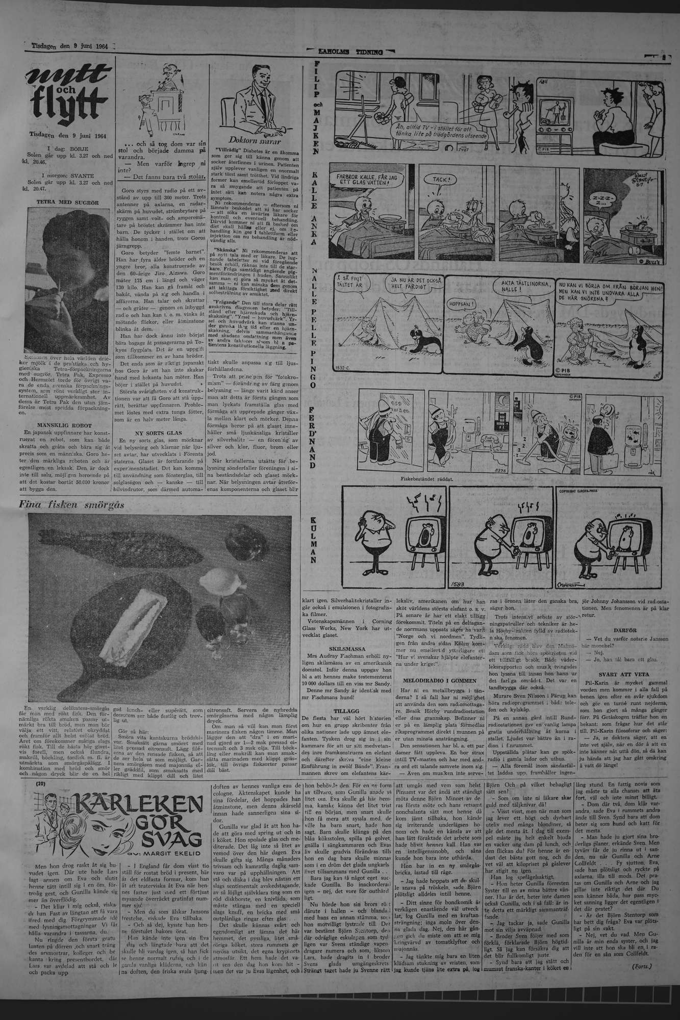Laholms Tidning Tisdag 9 juni 1964, sida 5
