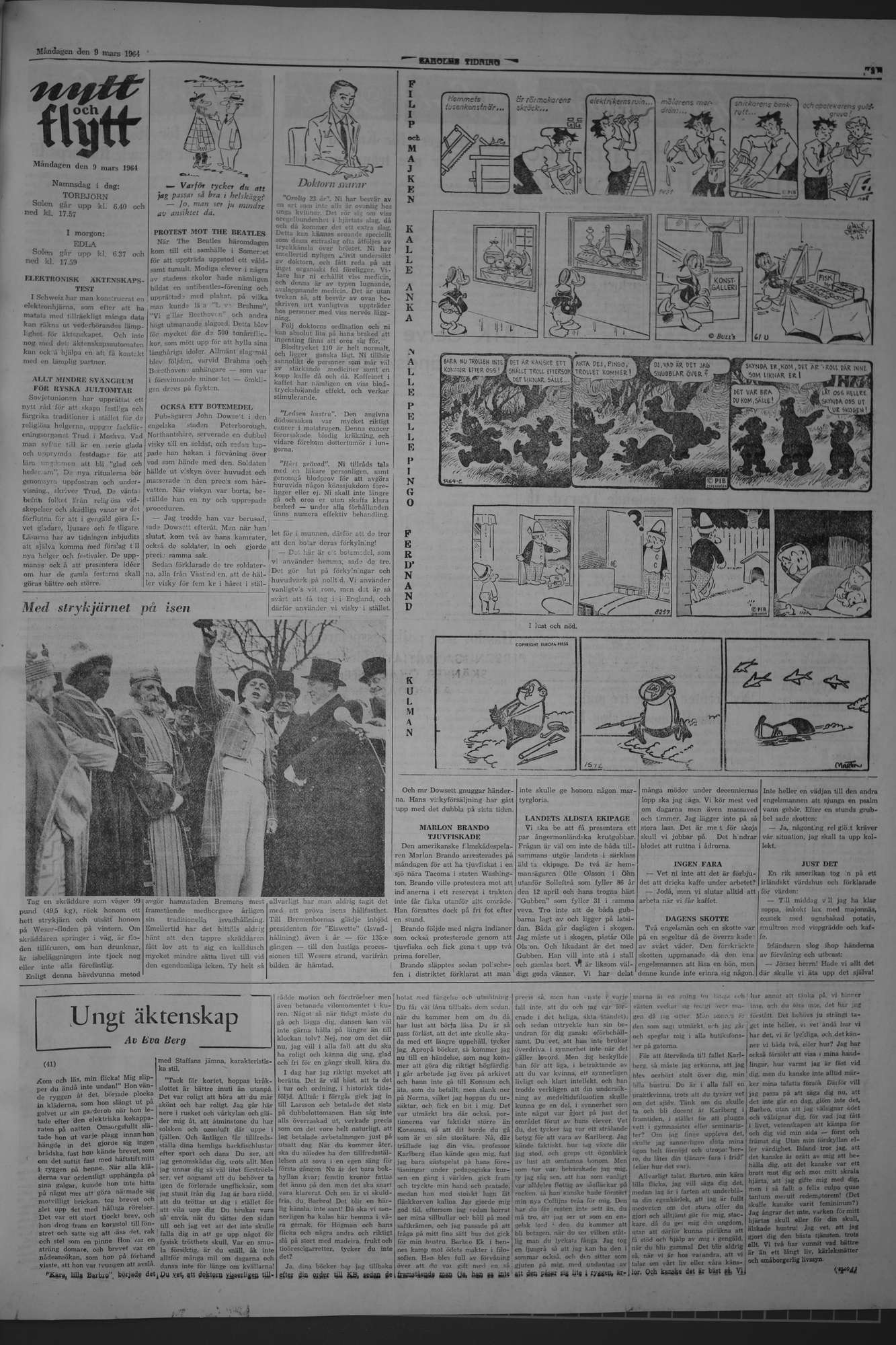 Laholms Tidning Måndag 9 mars 1964, sida 5