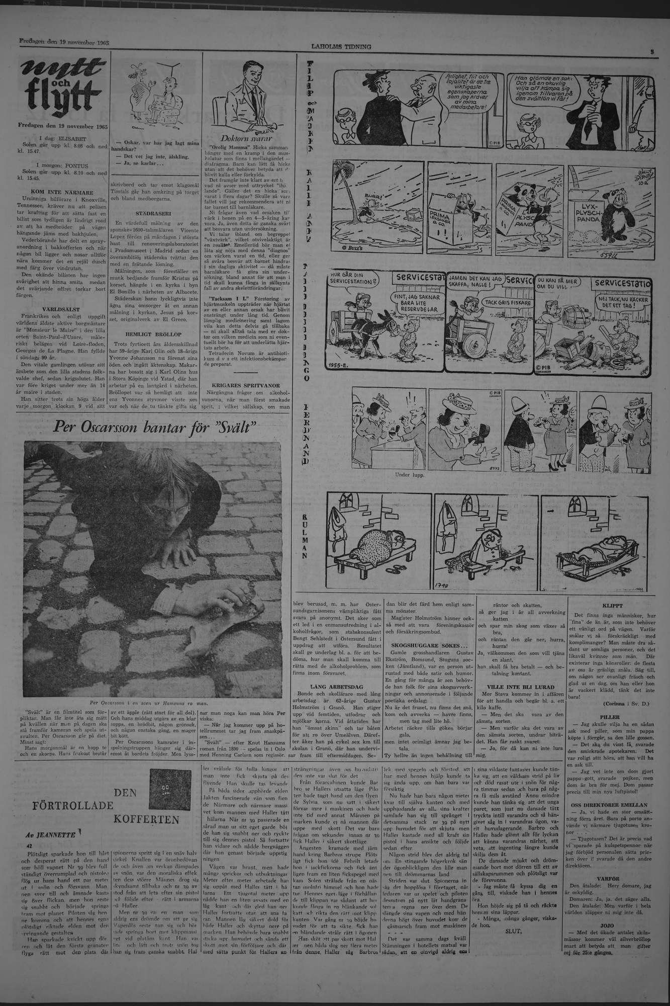 Laholms Tidning Fredag 19 november 1965, sida 5