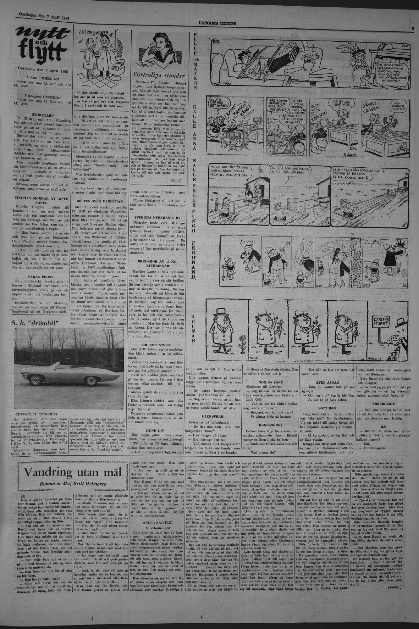 Laholms Tidning Onsdag 7 april 1965, sida 5