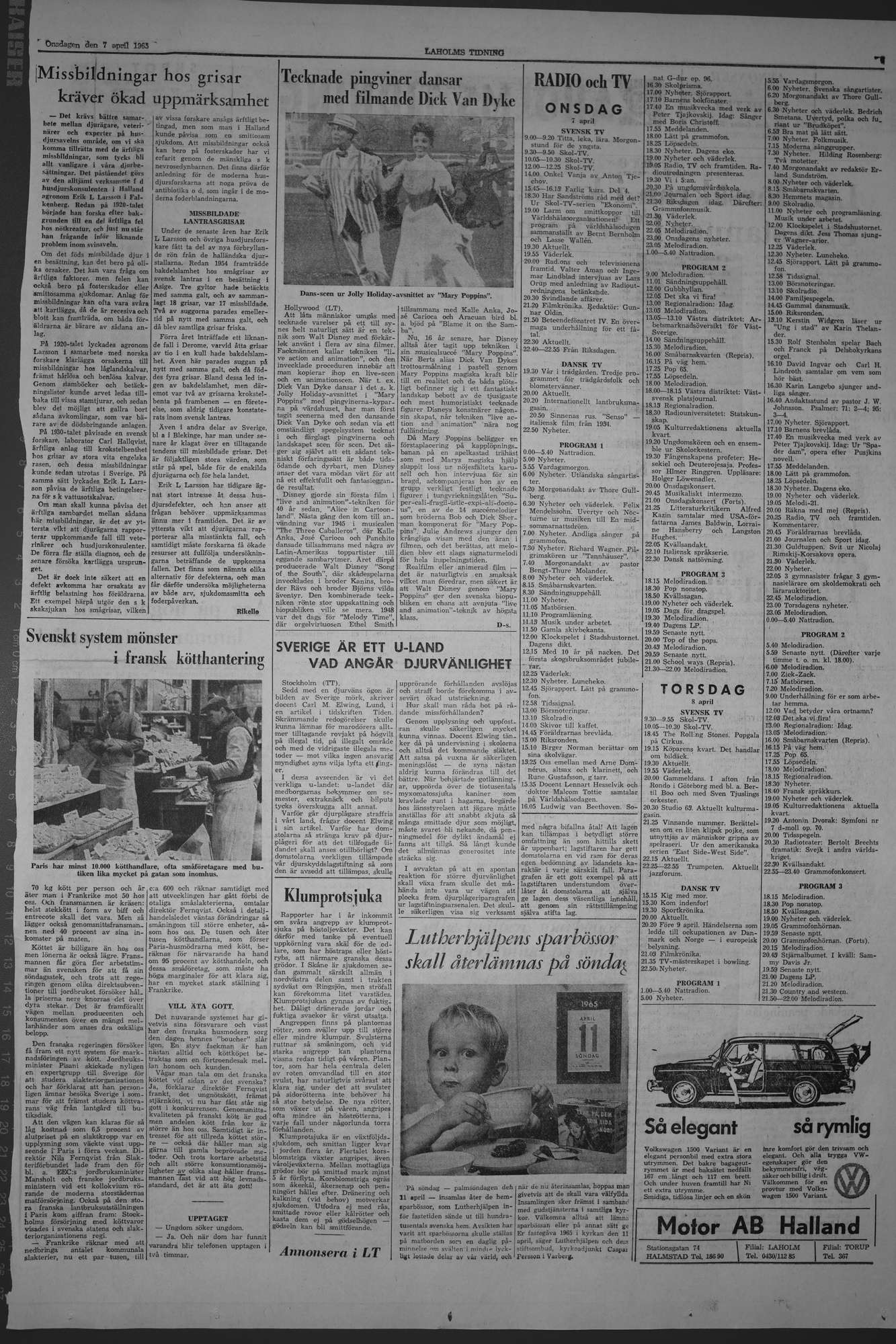 Laholms Tidning Onsdag 7 april 1965, sida 7