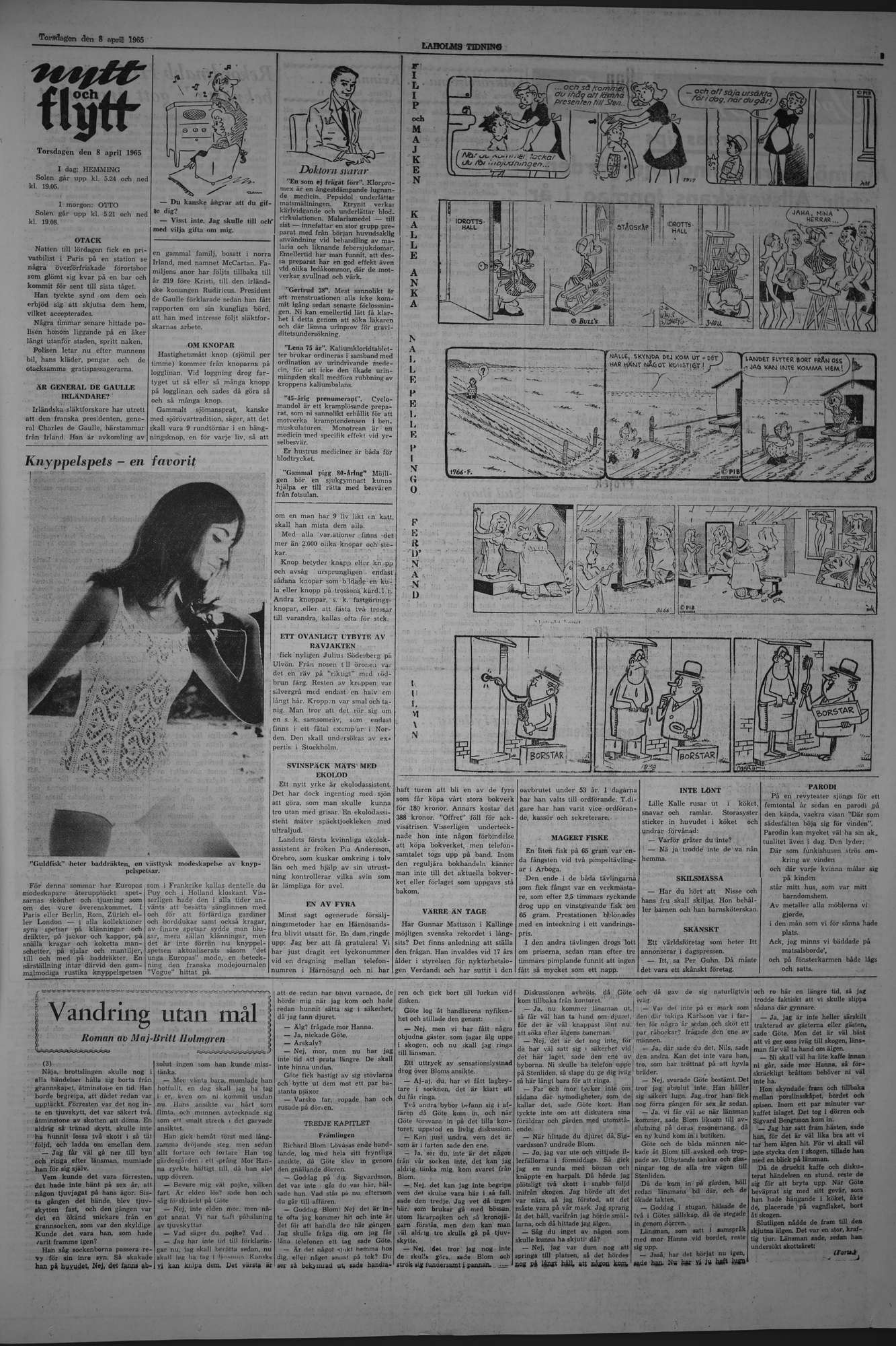 Laholms Tidning Torsdag 8 april 1965, sida 5
