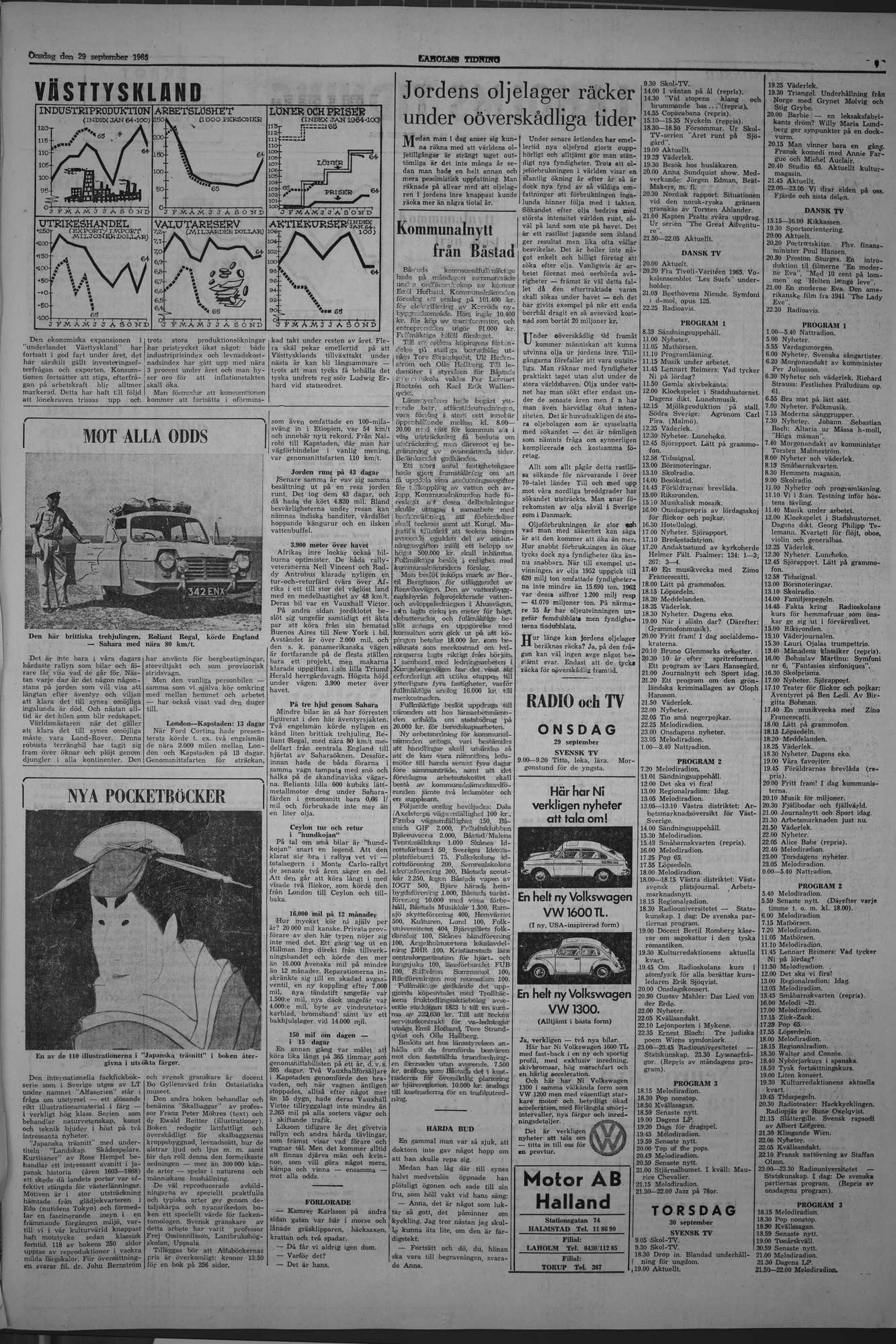 Laholms Tidning Onsdag 29 september 1965, sida 7