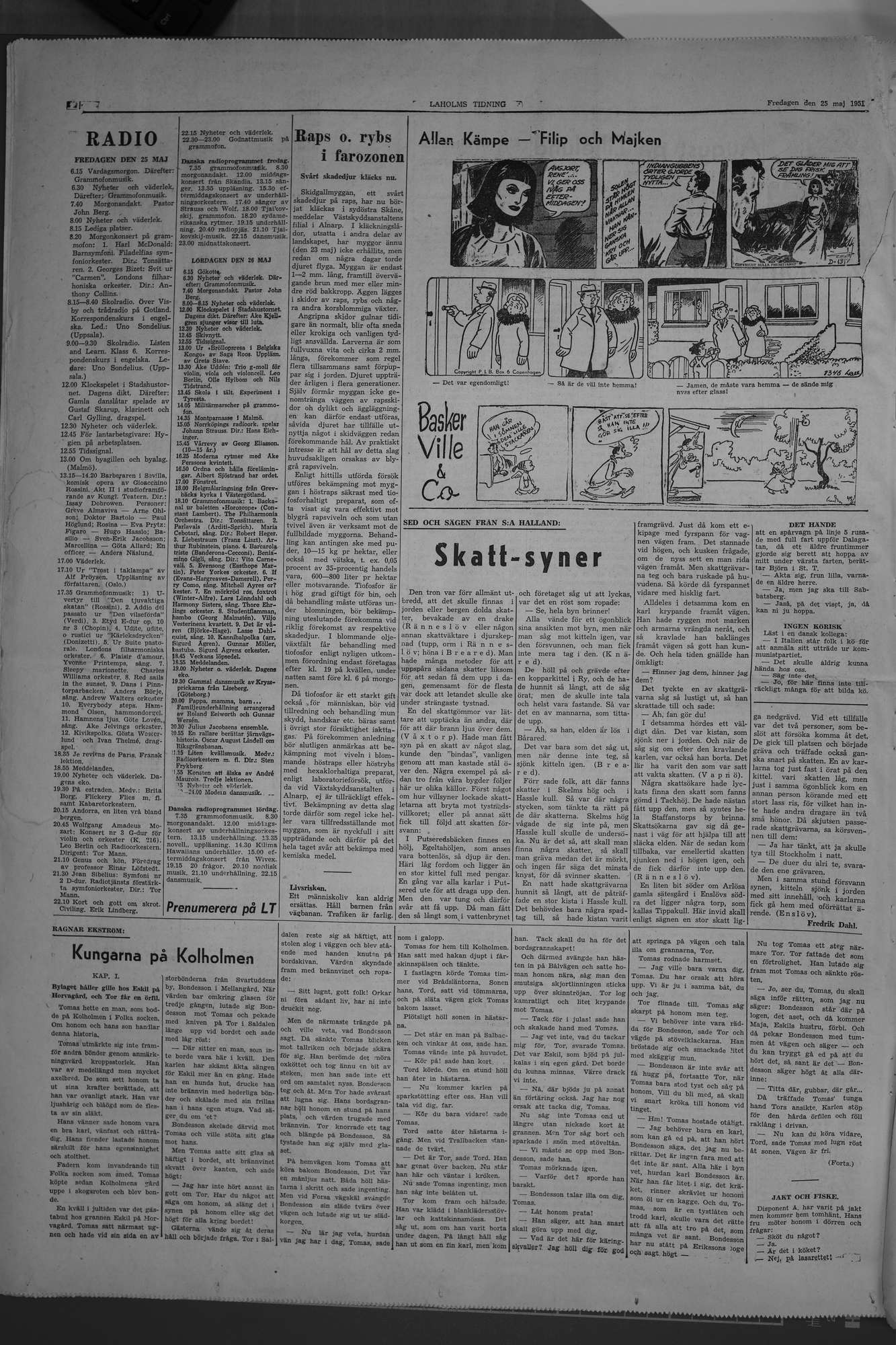 Laholms Tidning Fredag 25 maj 1951, sida 6