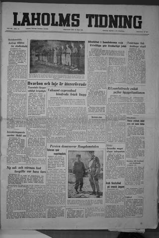 Förstasidan, Tisdag 29 maj 1951