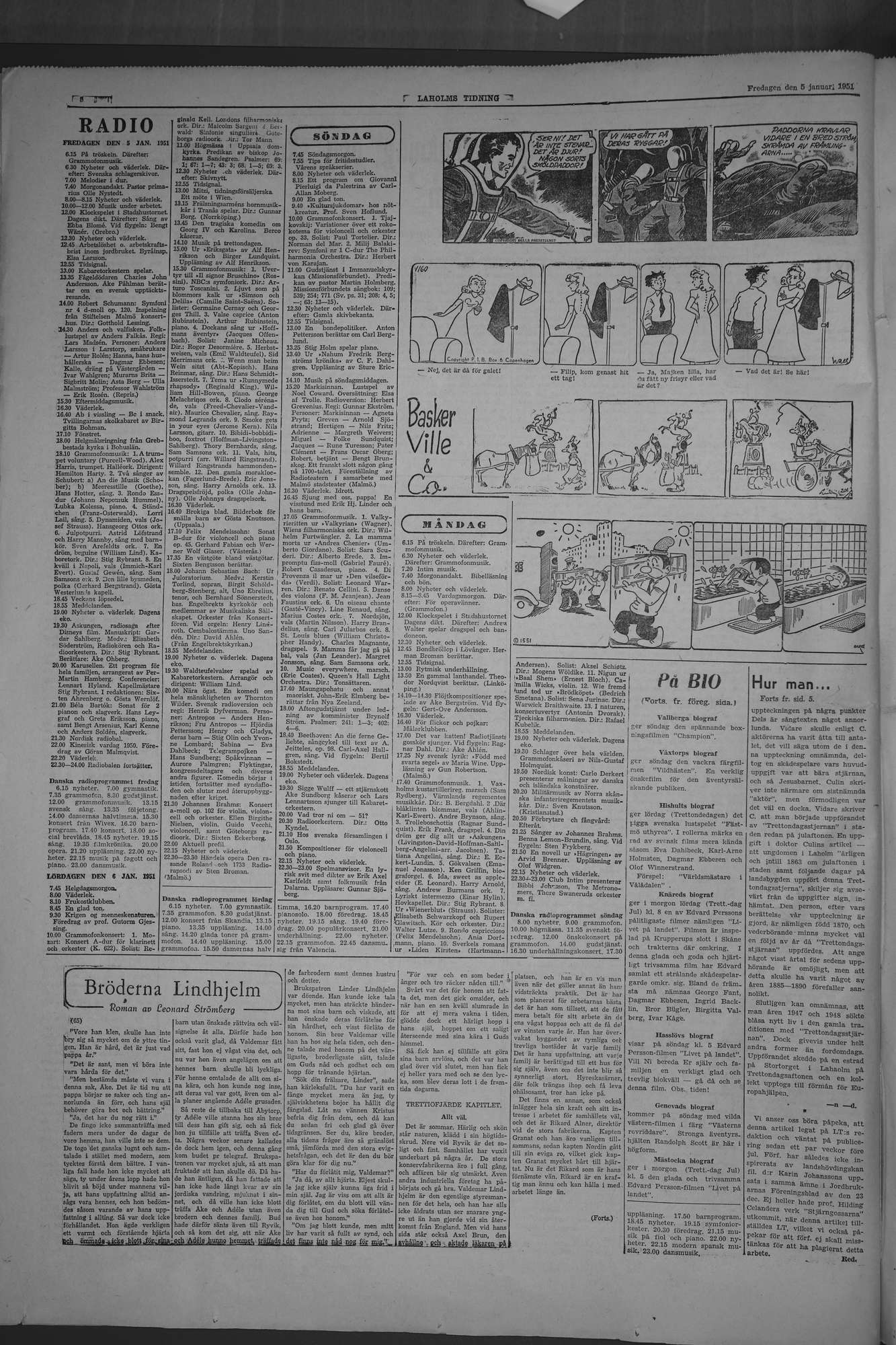 Laholms Tidning Fredag 5 januari 1951, sida 8