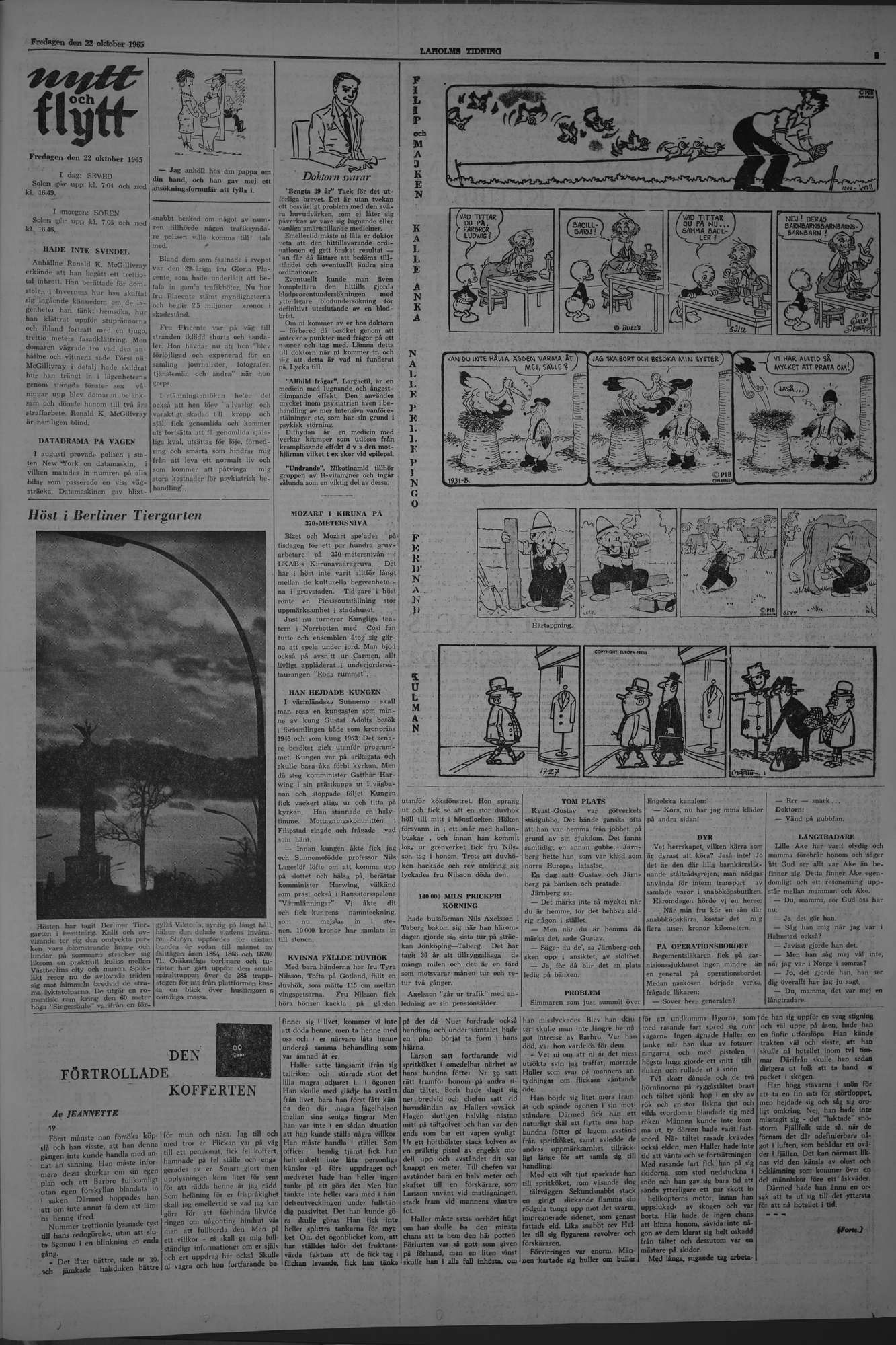 Laholms Tidning Fredag 22 oktober 1965, sida 5