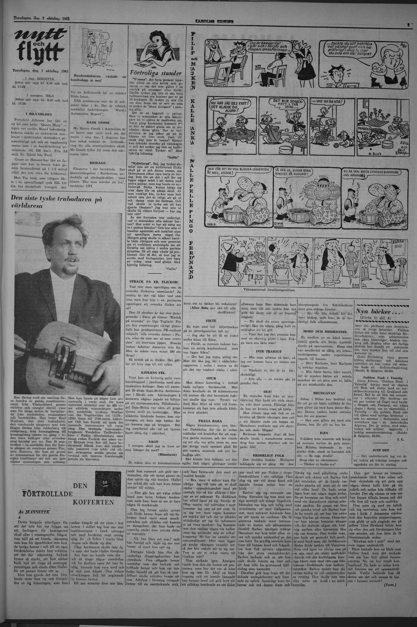 Laholms Tidning Torsdag 7 oktober 1965, sida 7
