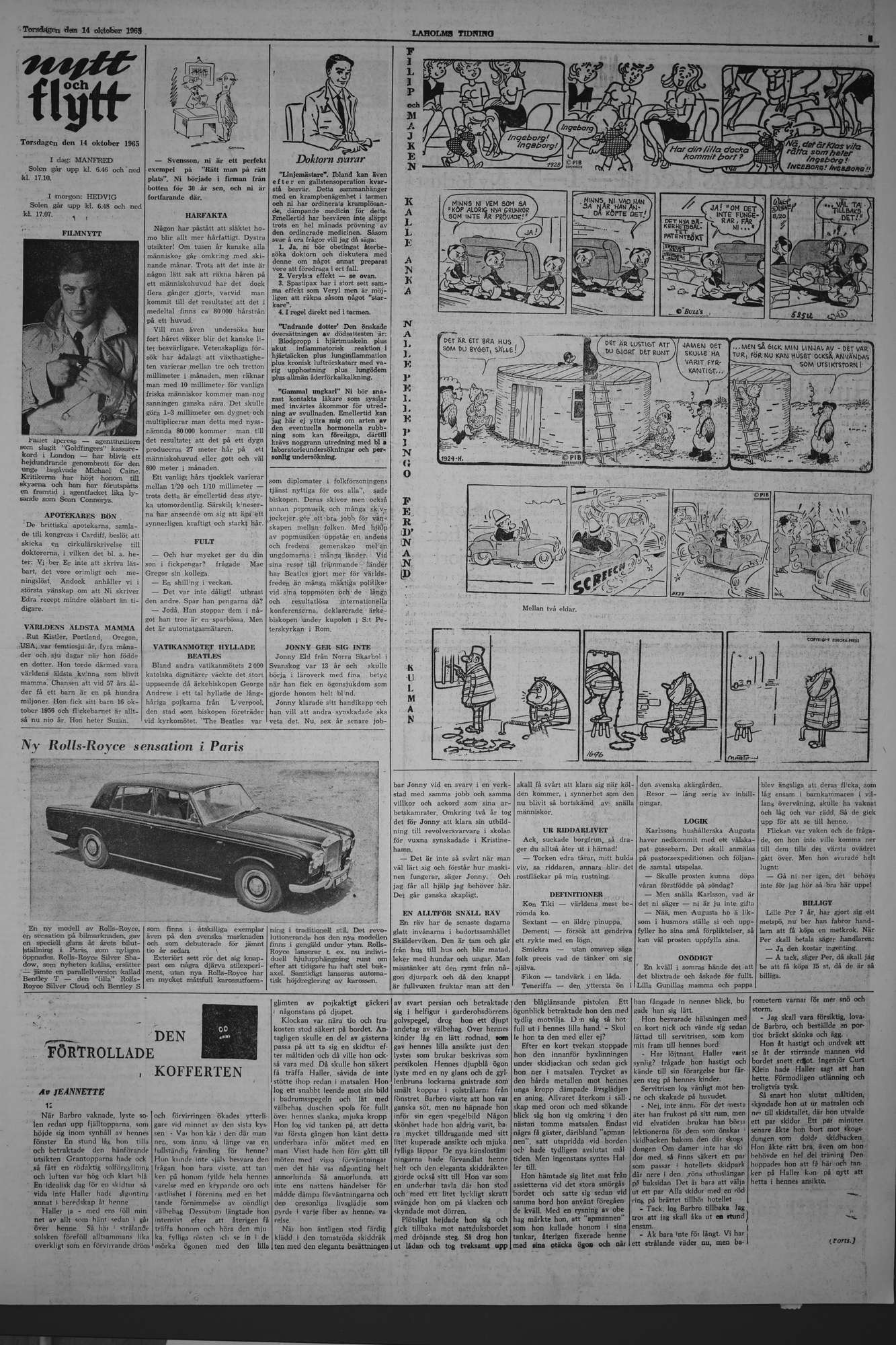 Laholms Tidning Torsdag 14 oktober 1965, sida 5