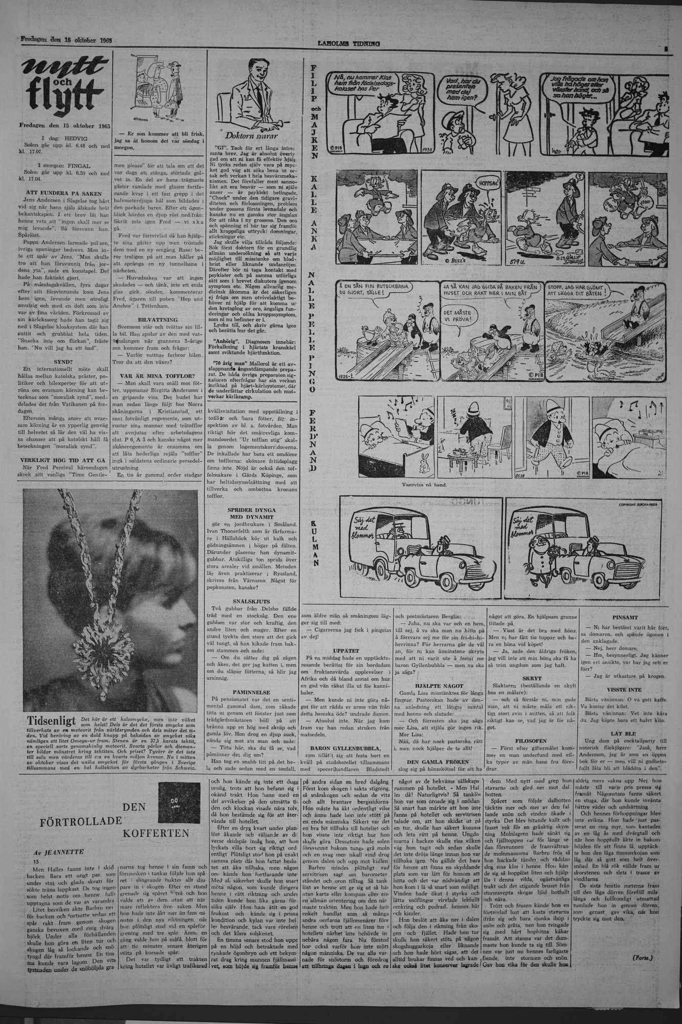 Laholms Tidning Fredag 15 oktober 1965, sida 5