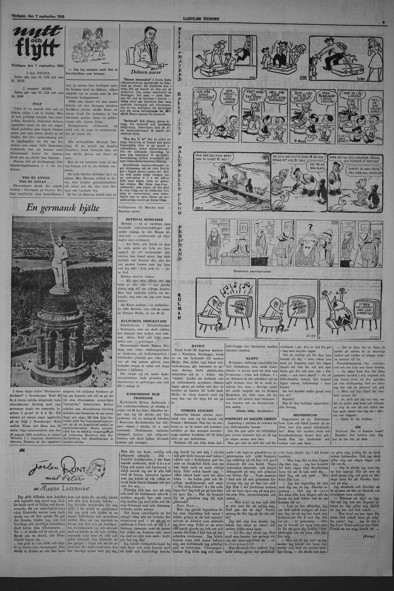 Laholms Tidning Tisdag 7 september 1965, sida 5
