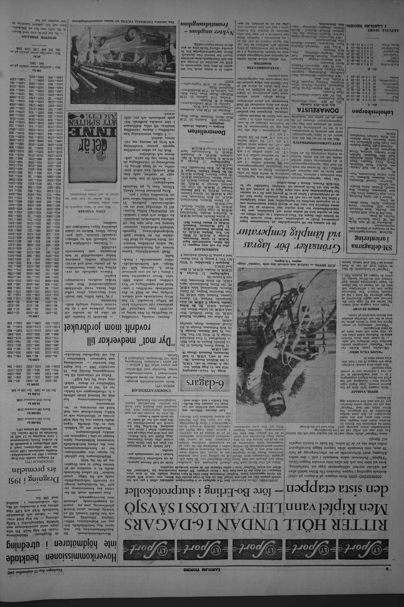 Laholms Tidning Onsdag 15 september 1965, sida 6