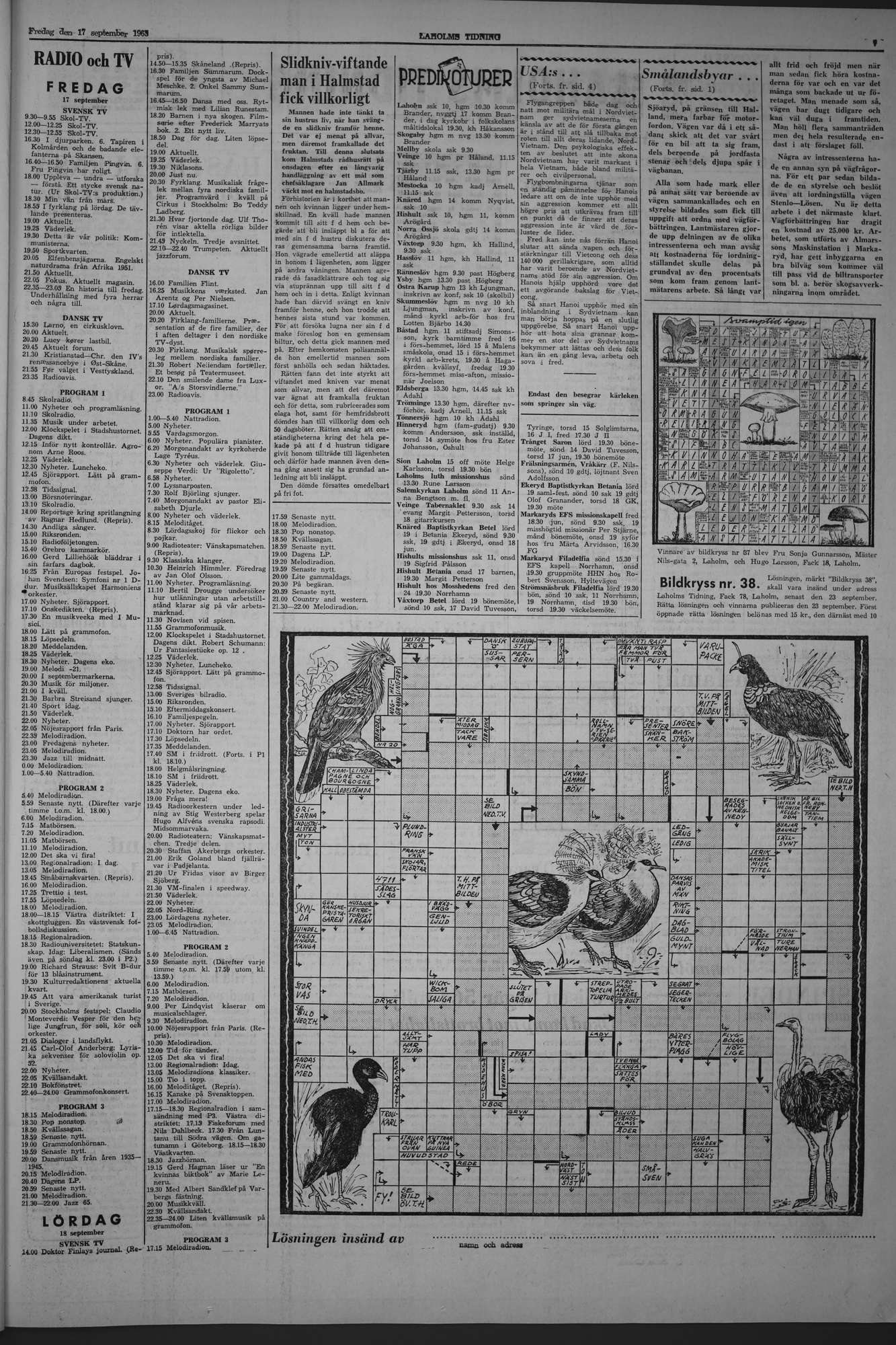 Laholms Tidning Fredag 17 september 1965, sida 7
