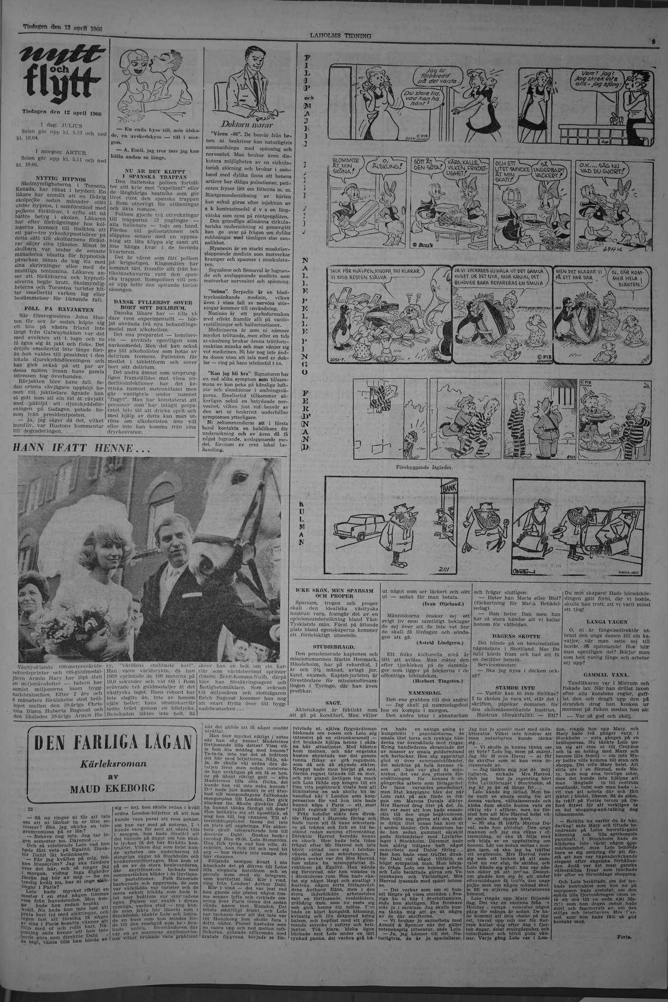 Laholms Tidning Tisdag 12 april 1966, sida 5